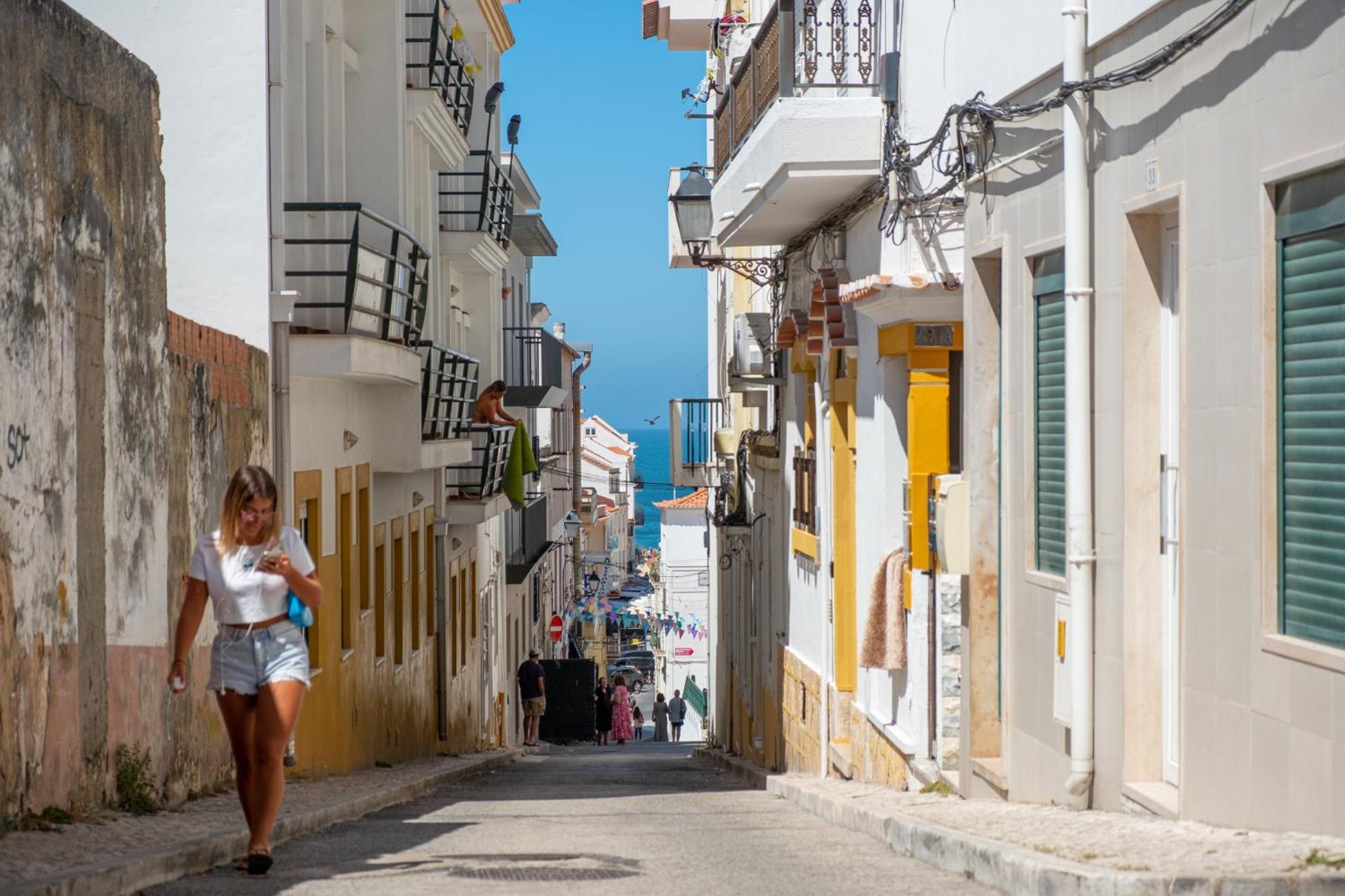 Villa Beach Nazare Bagian luar foto